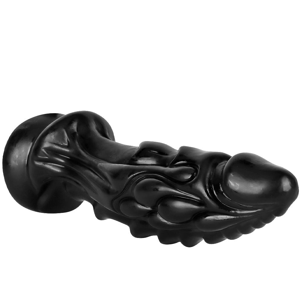 Black 33 cm Large Fantasy Dragon Dildo