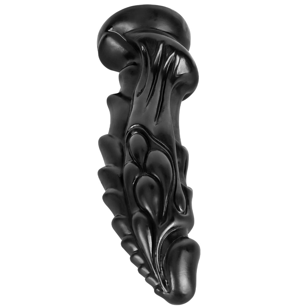 Black 33 cm Large Fantasy Dragon Dildo