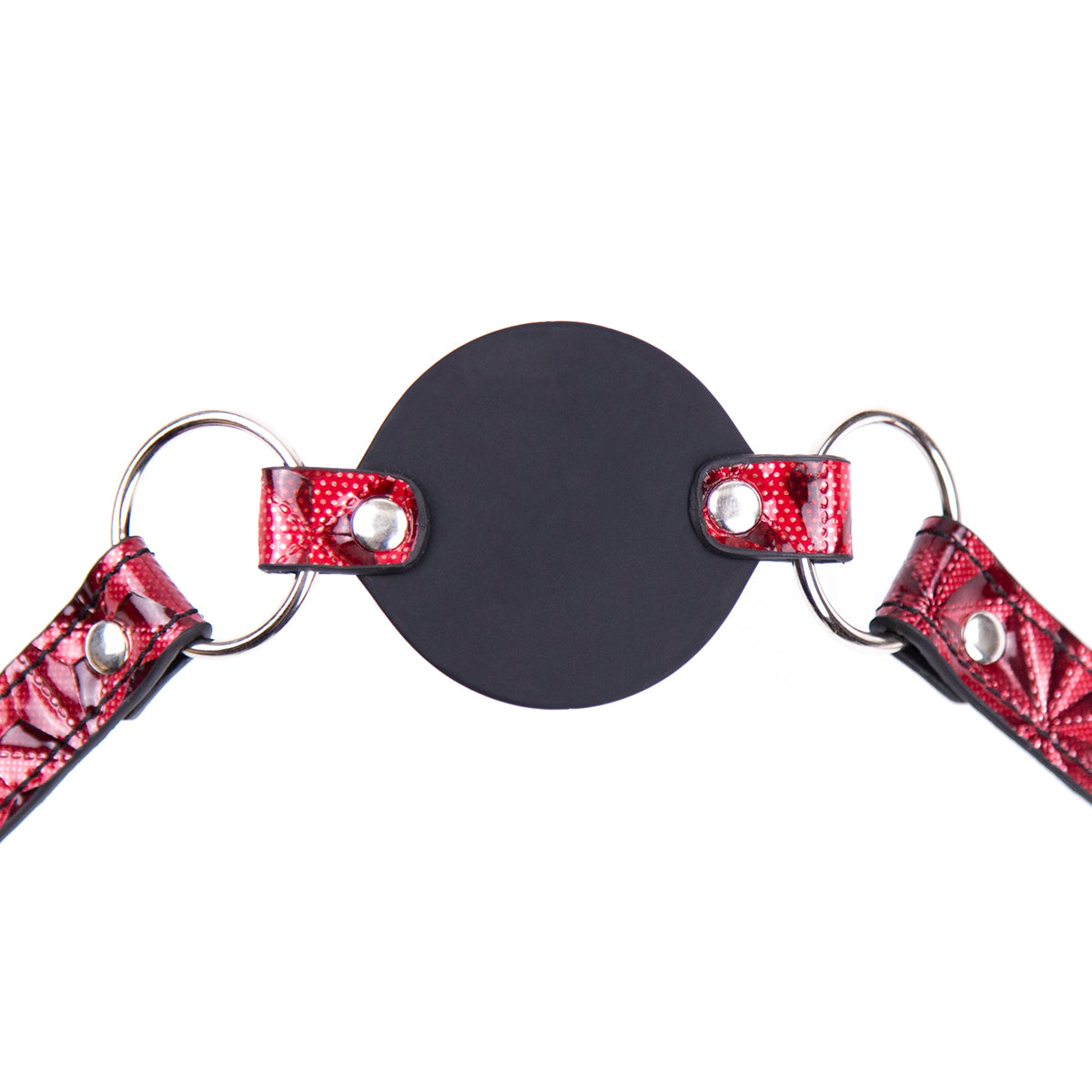 Red Silicone BDSM Beginner Dildo Gag