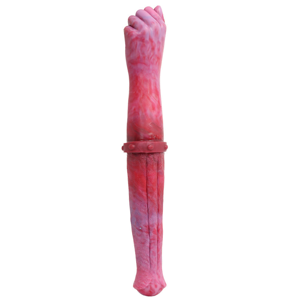 Red Fist Horse Cock Double Ended Dildo
