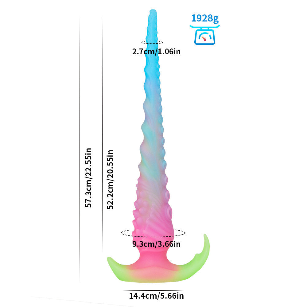 Light up fantasy Tentacle Long Anal Dildo