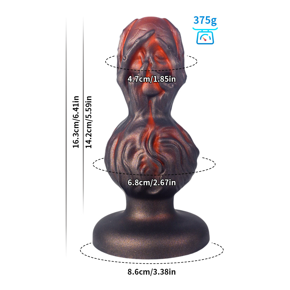 Dark Fantasy Skull Huge Butt Plug