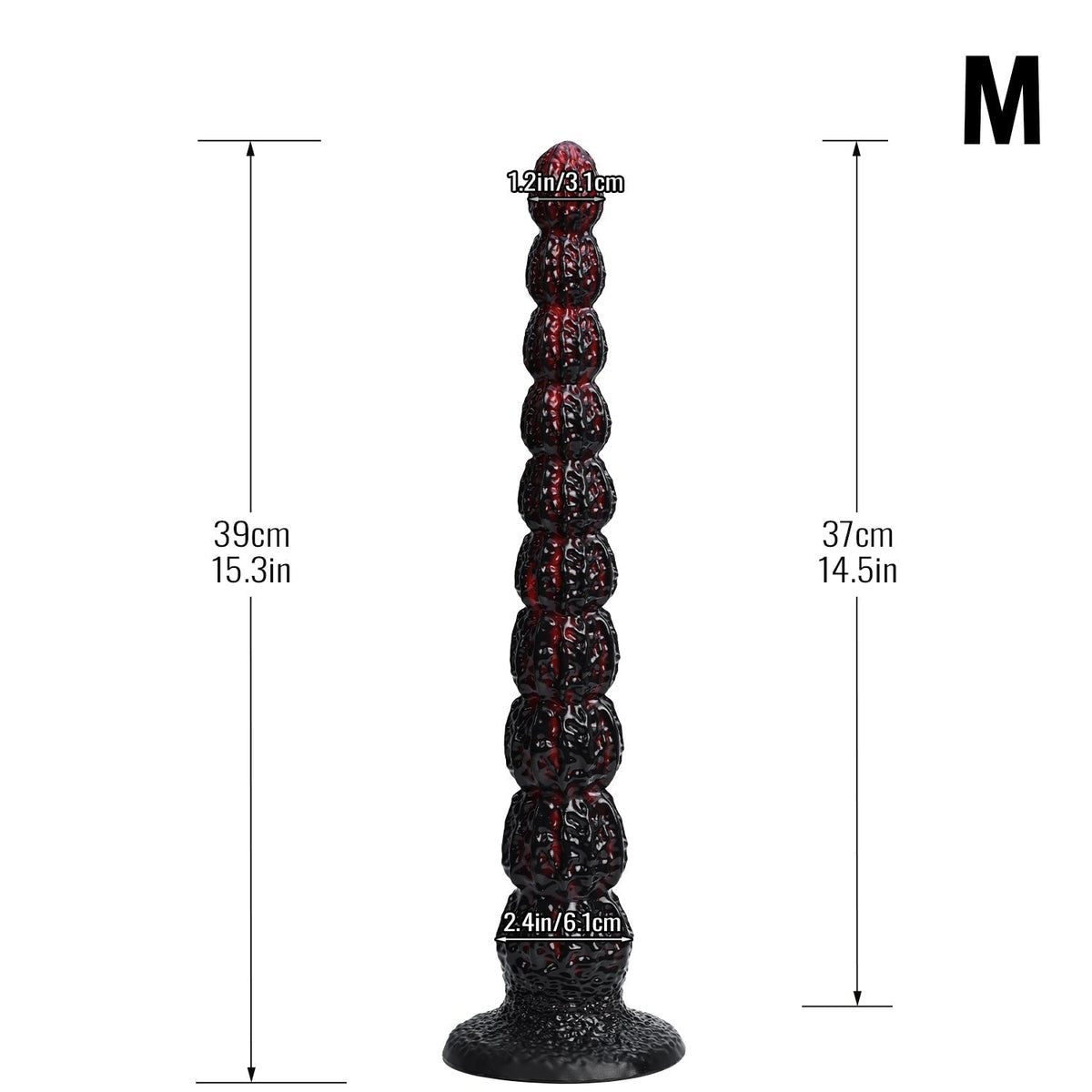 19 Inch Fantasy Monster Long Tentacle Anal Dildo