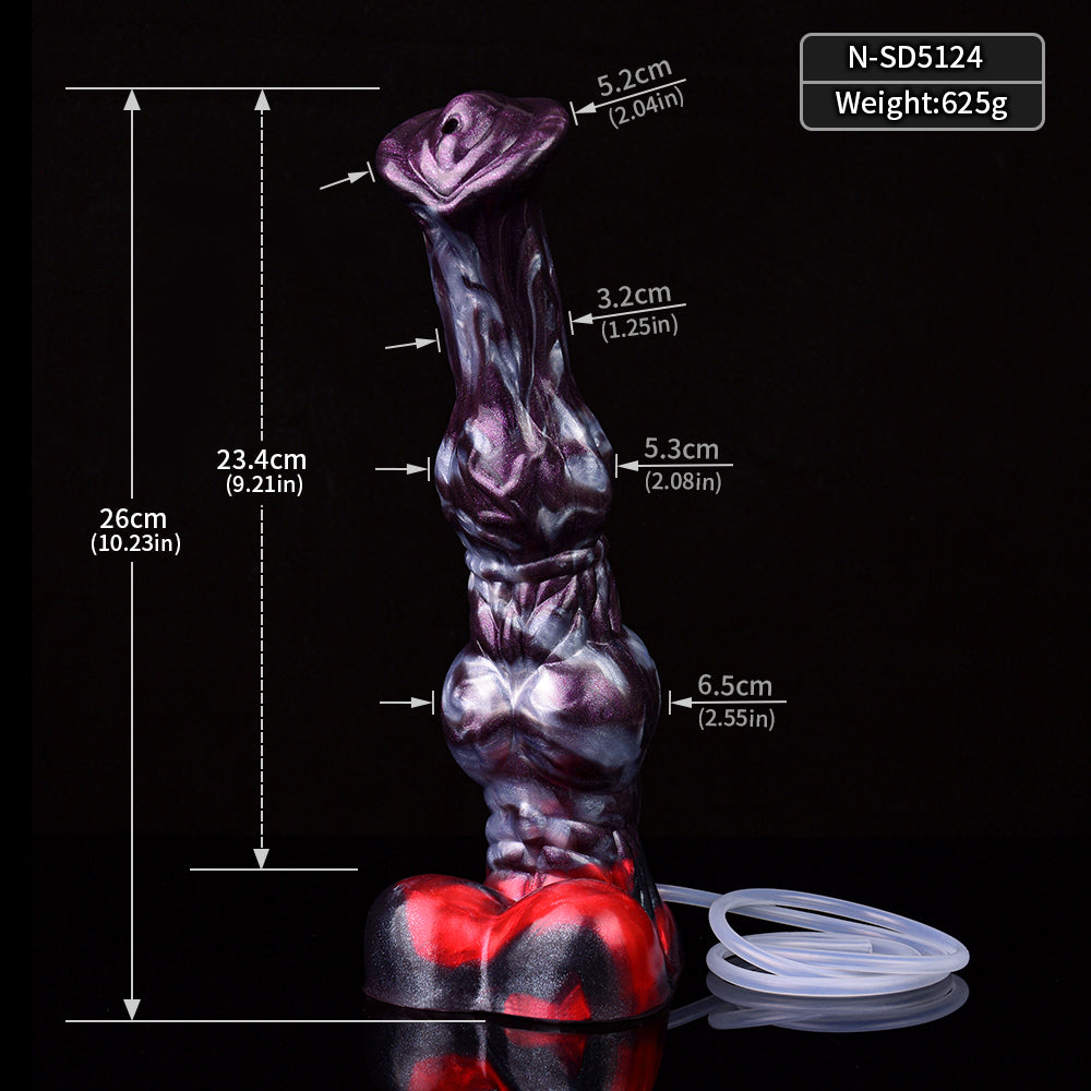 Fantasy 25.4 cm Thick Horse Ejaculating Dildo