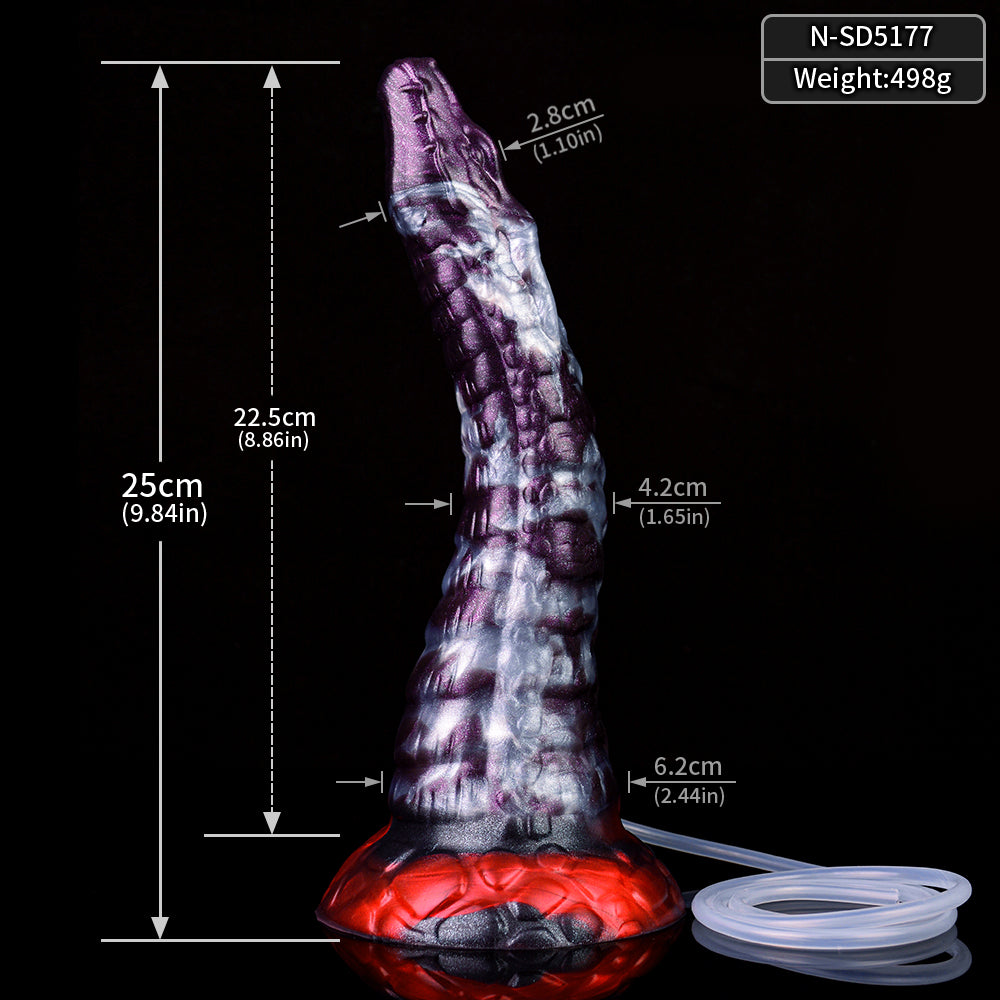 25 cm Purple Fantasy Monster dragon Dildo