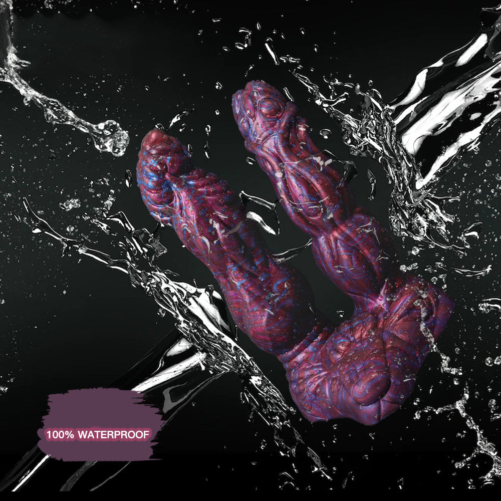 Fantasy Monster Fist Knot Double Penetration Dildo