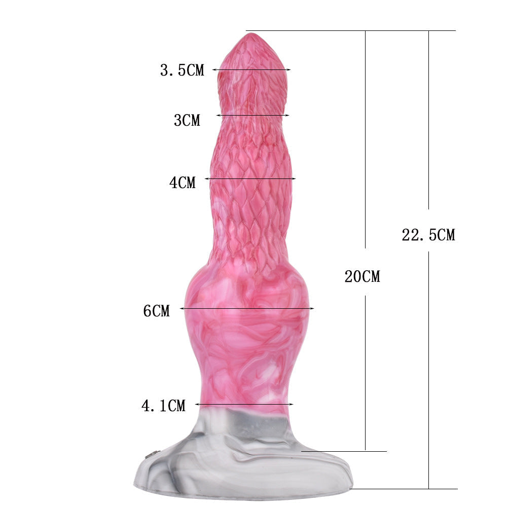 20.3 cm Fantasy Double Knot Squirting Dildo