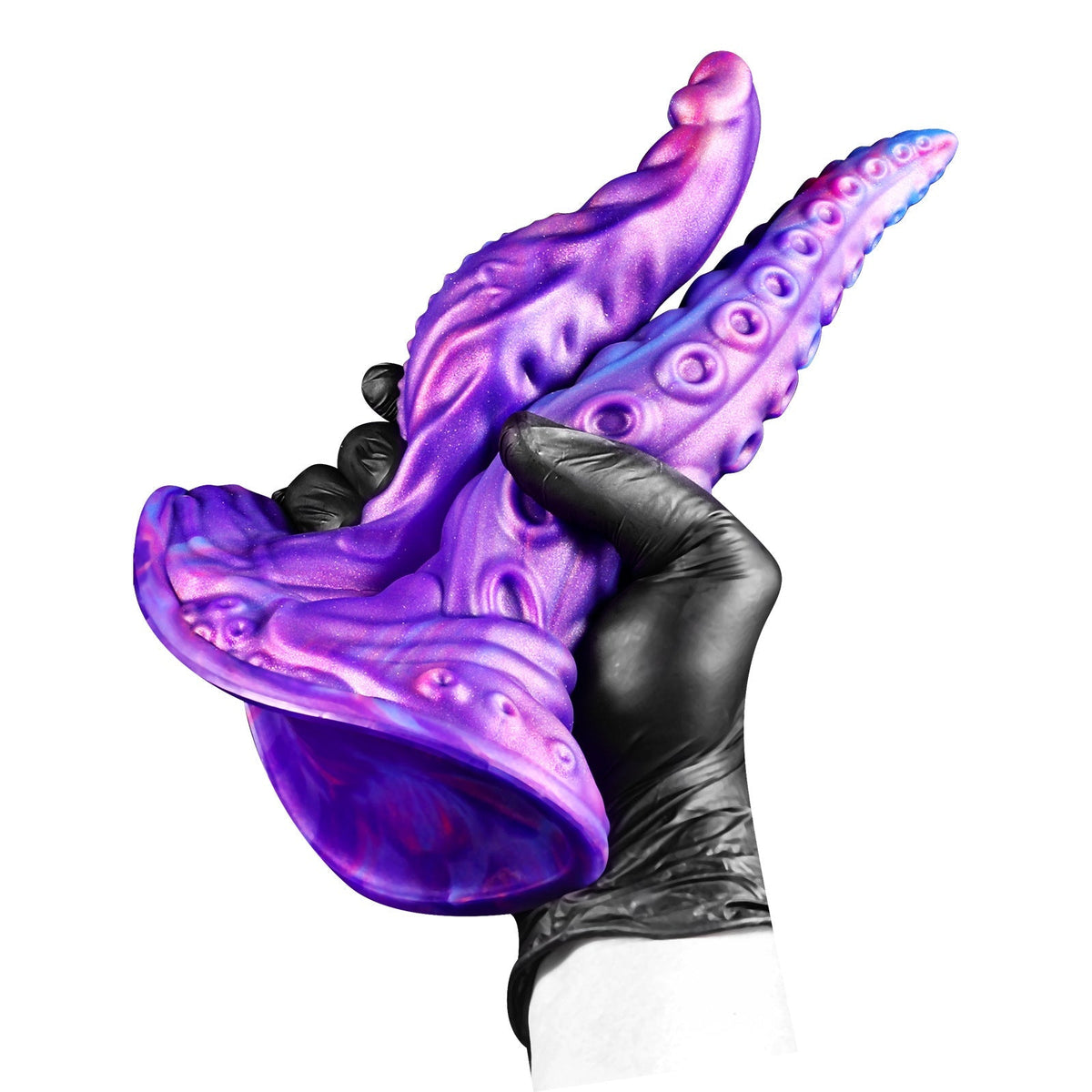 Blue Monster Tentacle Double Penetration Dildo