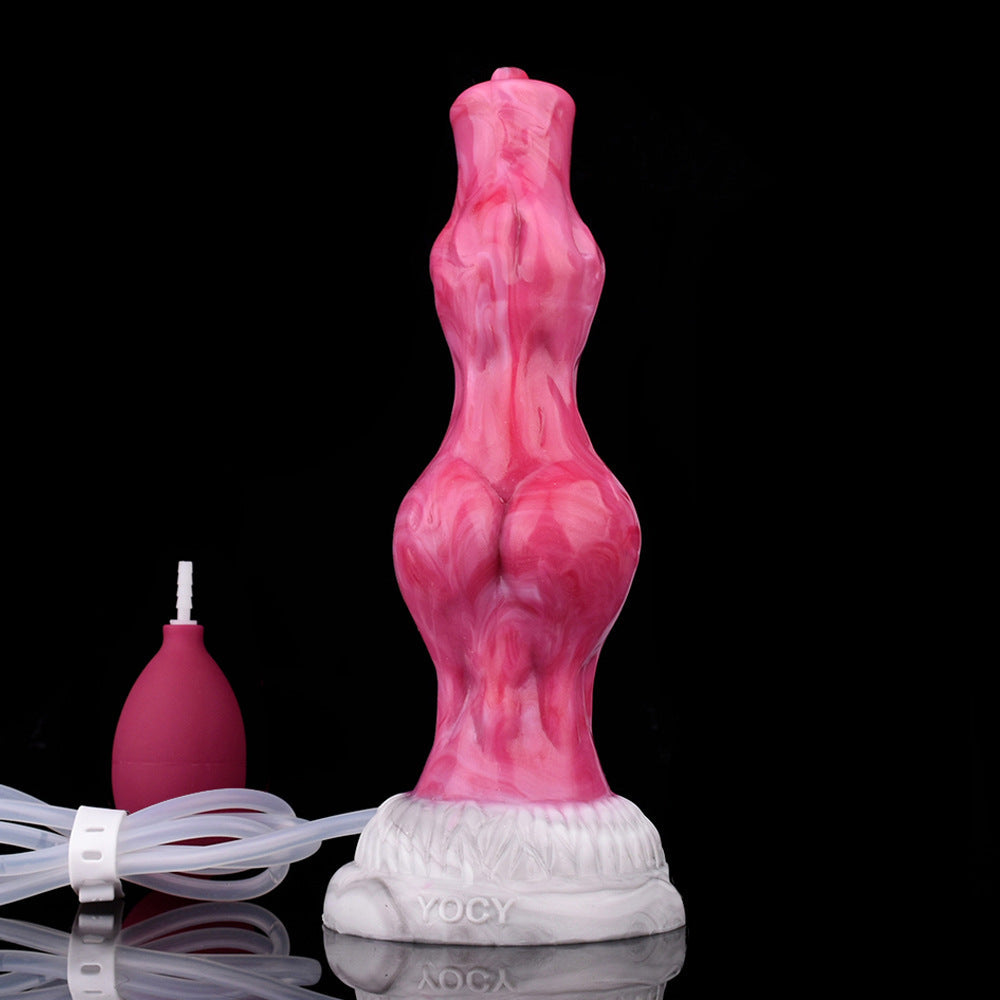 20.3 cm Fantasy Double Knot Squirting Dildo