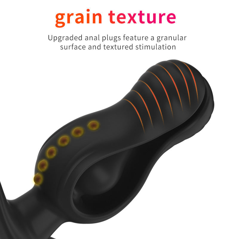 Black Silicone Huge Inflatable Butt Plug