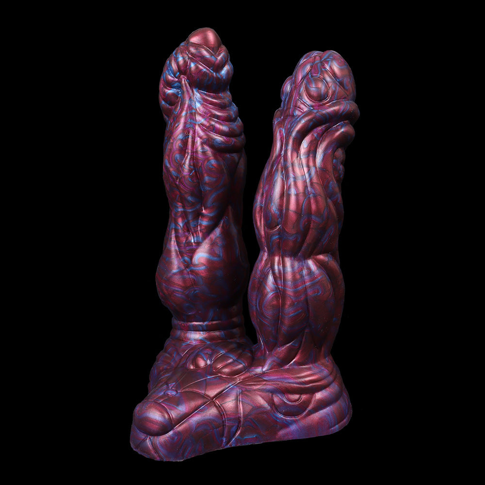 Fantasy Monster Fist Knot Double Penetration Dildo