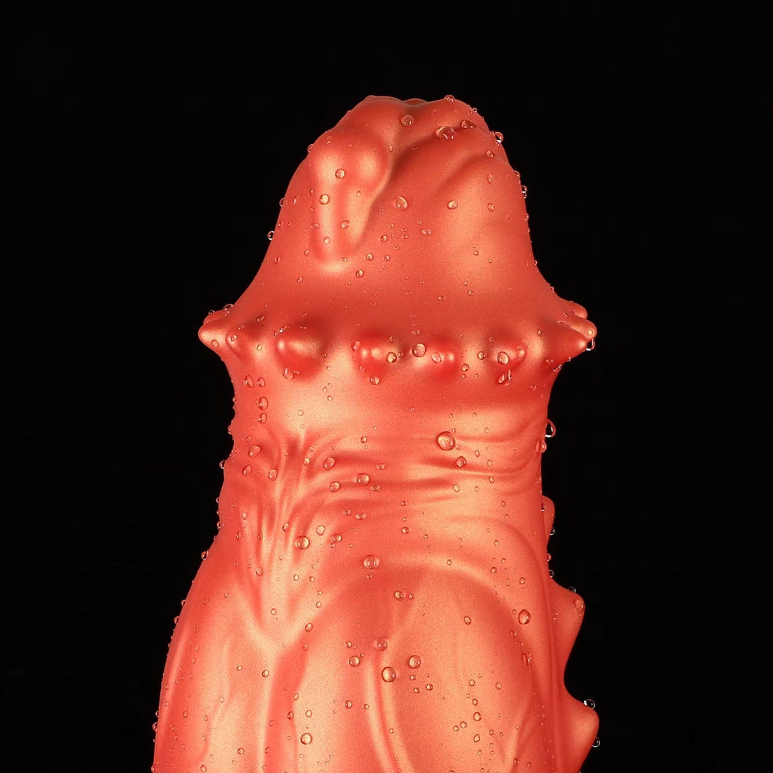 Spiked Orange Fantasy Dragon Dildo