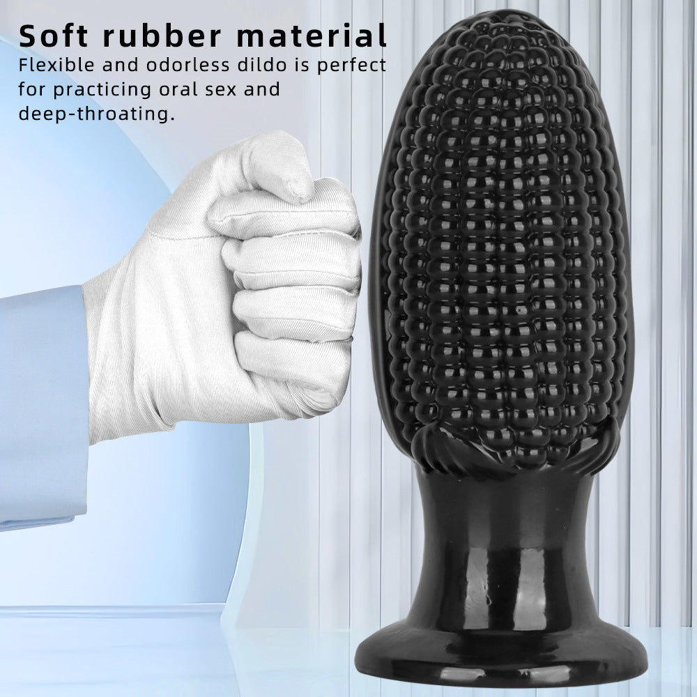 Thick Textured Corn Cob Butt Plug Kit
