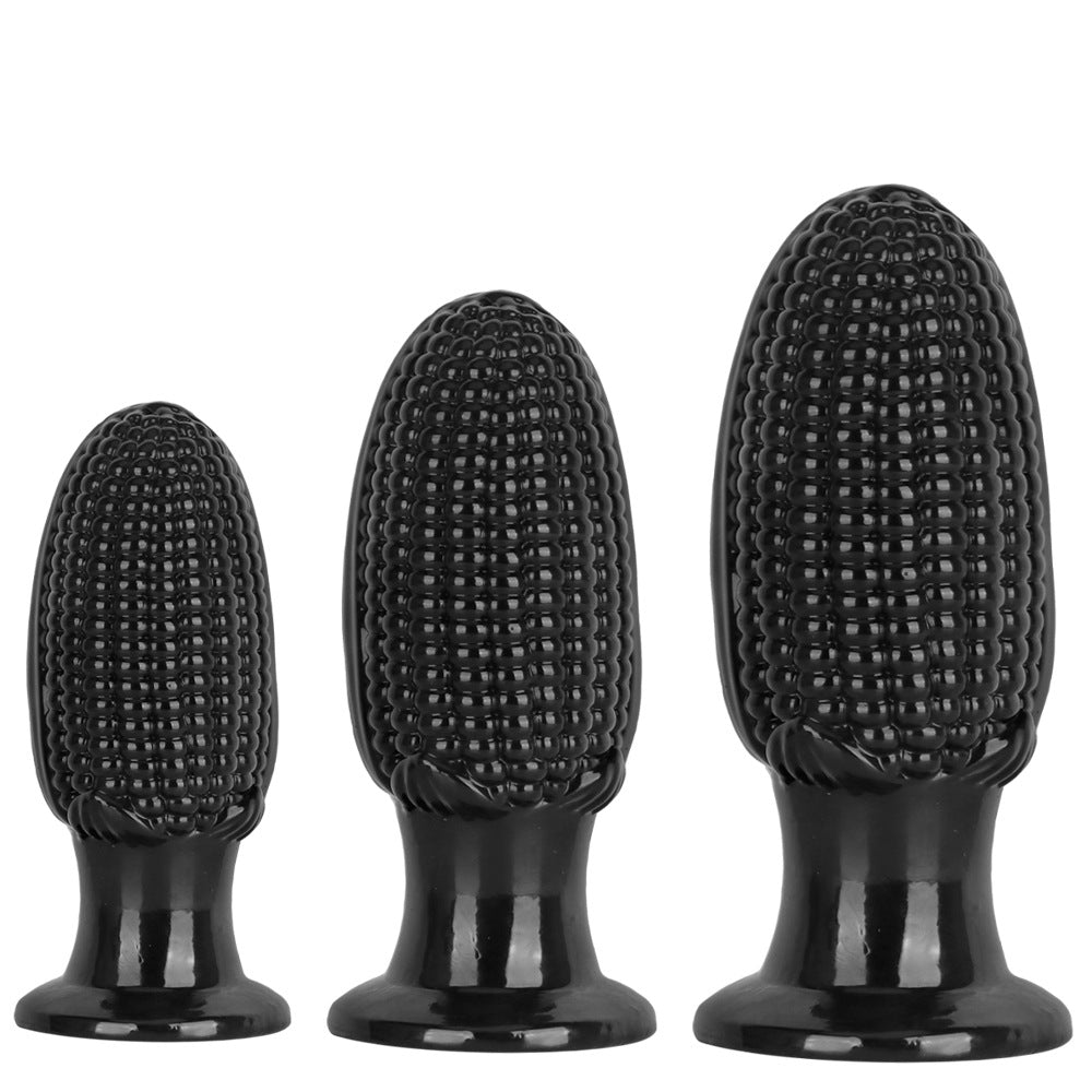 Thick Textured Corn Cob Butt Plug Kit