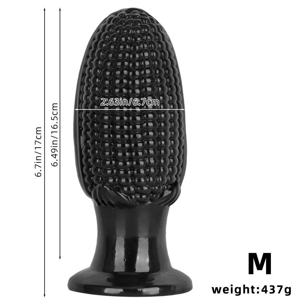 Thick Textured Corn Cob Butt Plug Kit