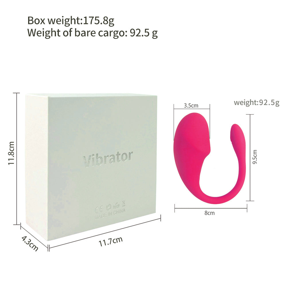 Pink APP Controlled Egg Vibrating Knickers