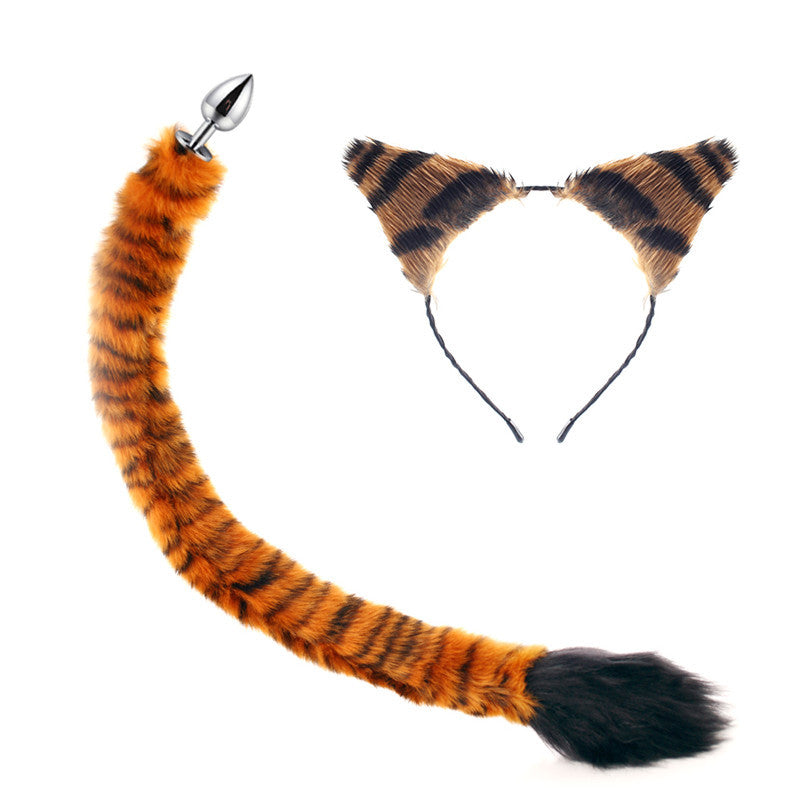 Metal Tiger Tail Butt Plug Kit for Beginner
