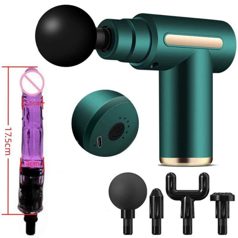 Massage Gun Dildo Vibrator Body Sex Toy