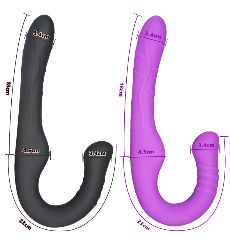 Hook Double Head Strapless Strap-On Dildo