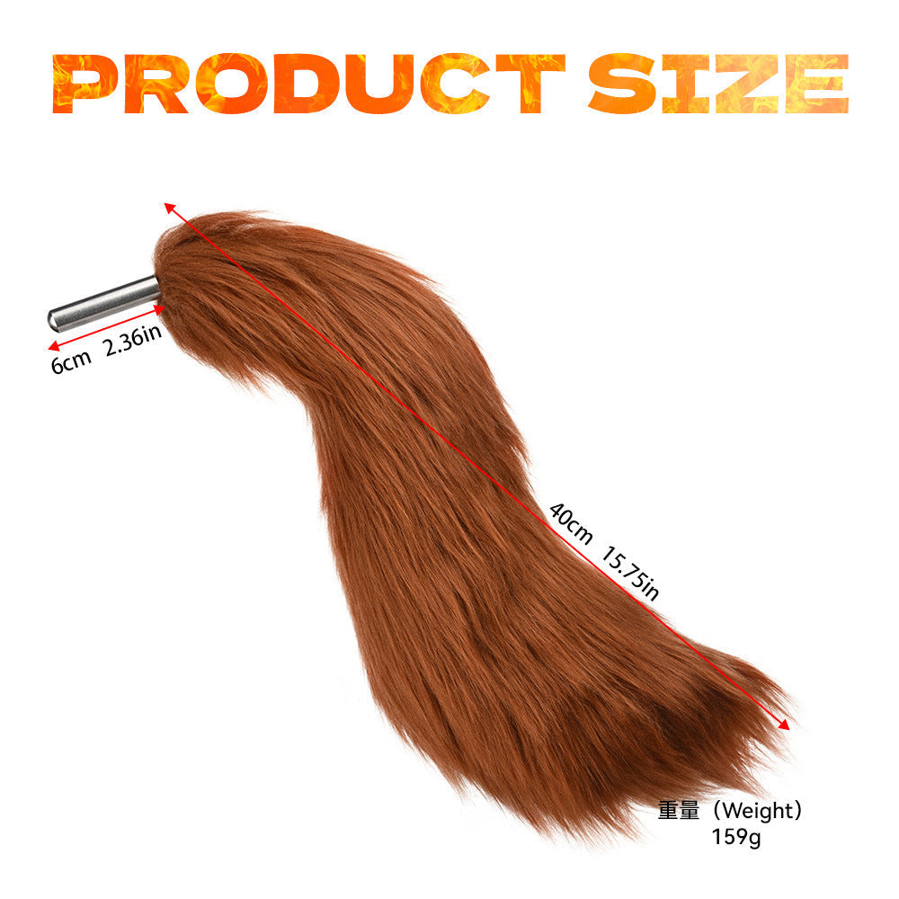 Fantasy Horse Tail Silicone Butt Plug Ladies