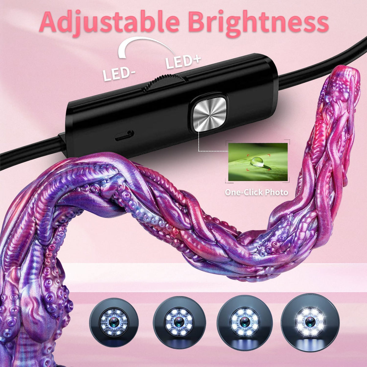 Monster Long Tentacle APP Camera Anal Plug