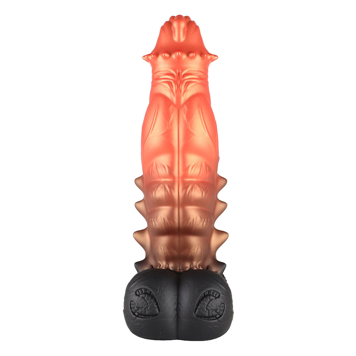 Spiked Orange Fantasy Dragon Dildo