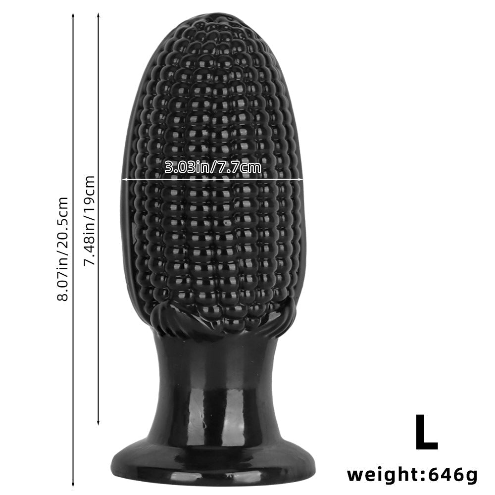 Thick Textured Corn Cob Butt Plug Kit