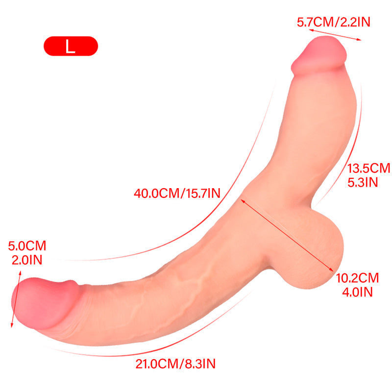40 cm Thick Realistic Double Head Dildo