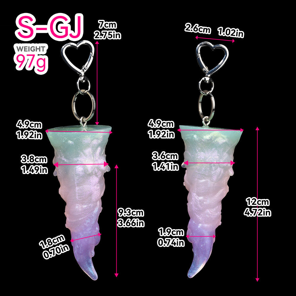 5 Inch Pink Fantasy Unicorn Tapered Dildo