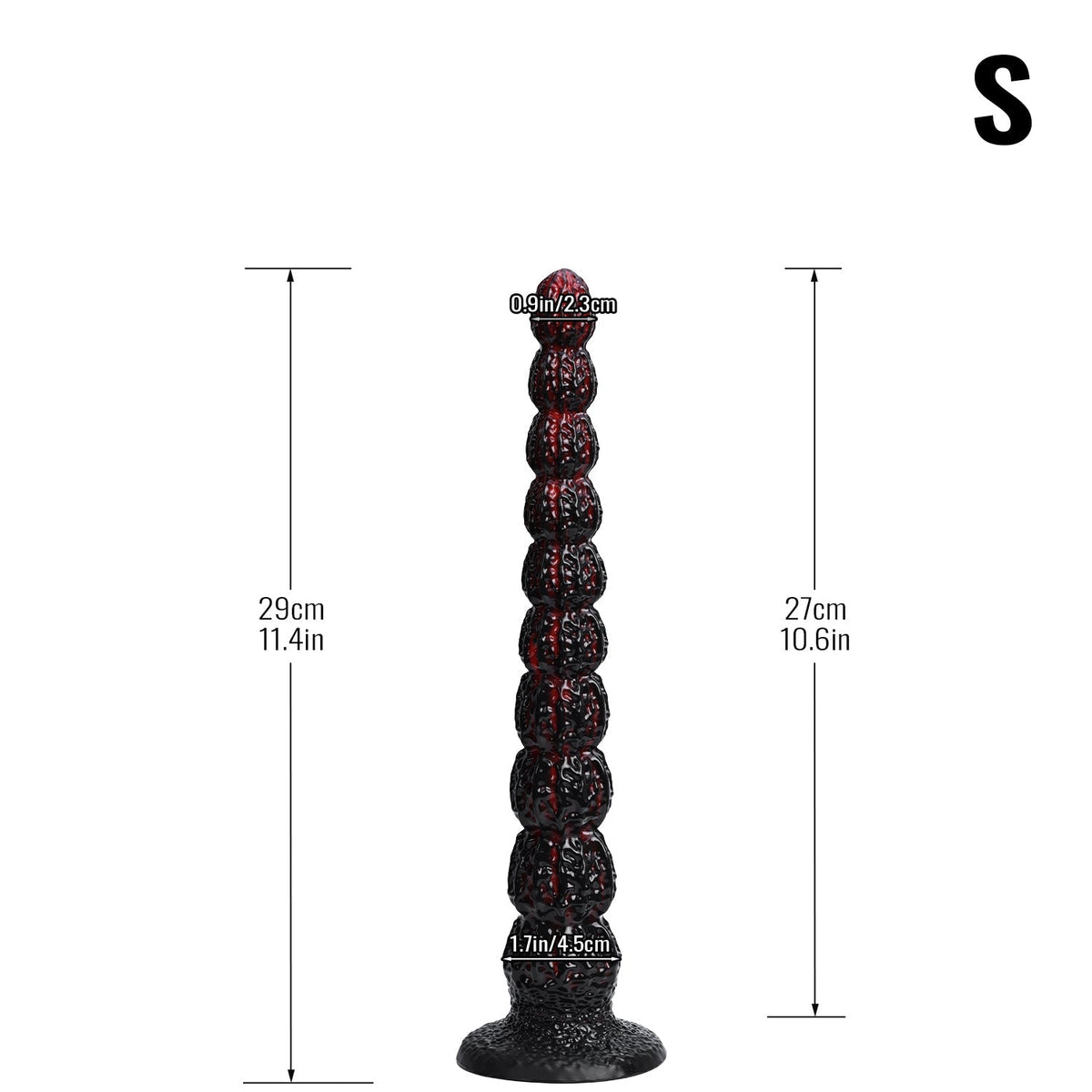 19 Inch Fantasy Monster Long Tentacle Anal Dildo