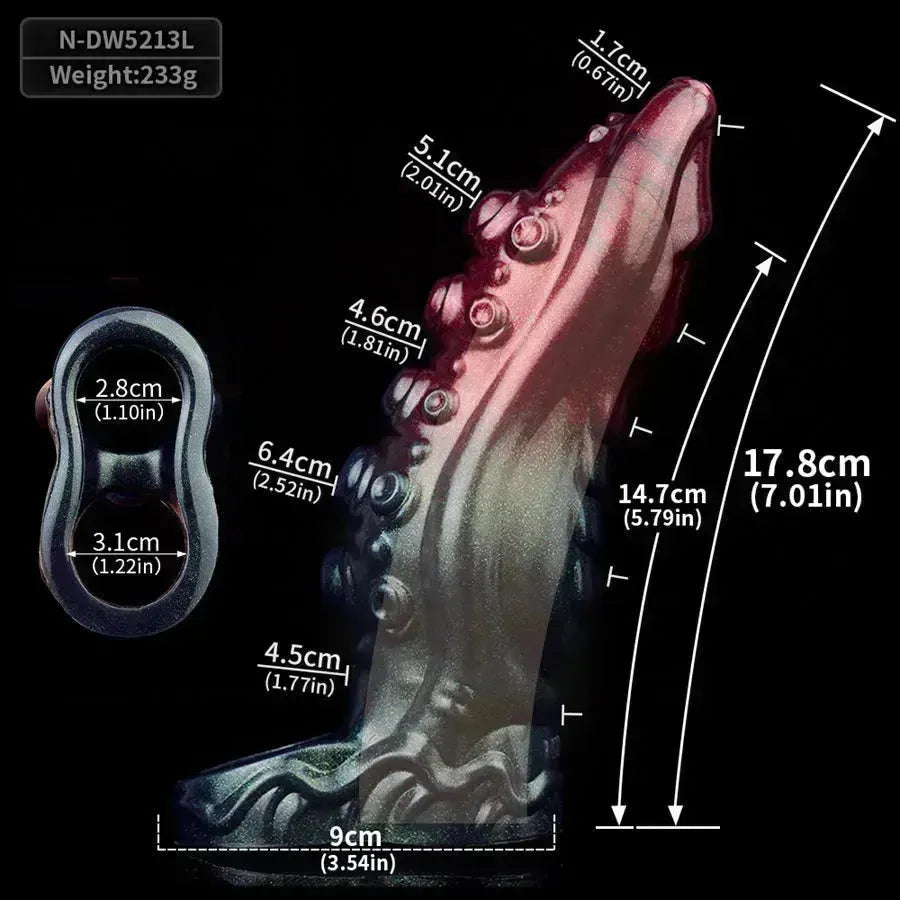 Alien Tentacle Big Penis Enlarge Sleeve