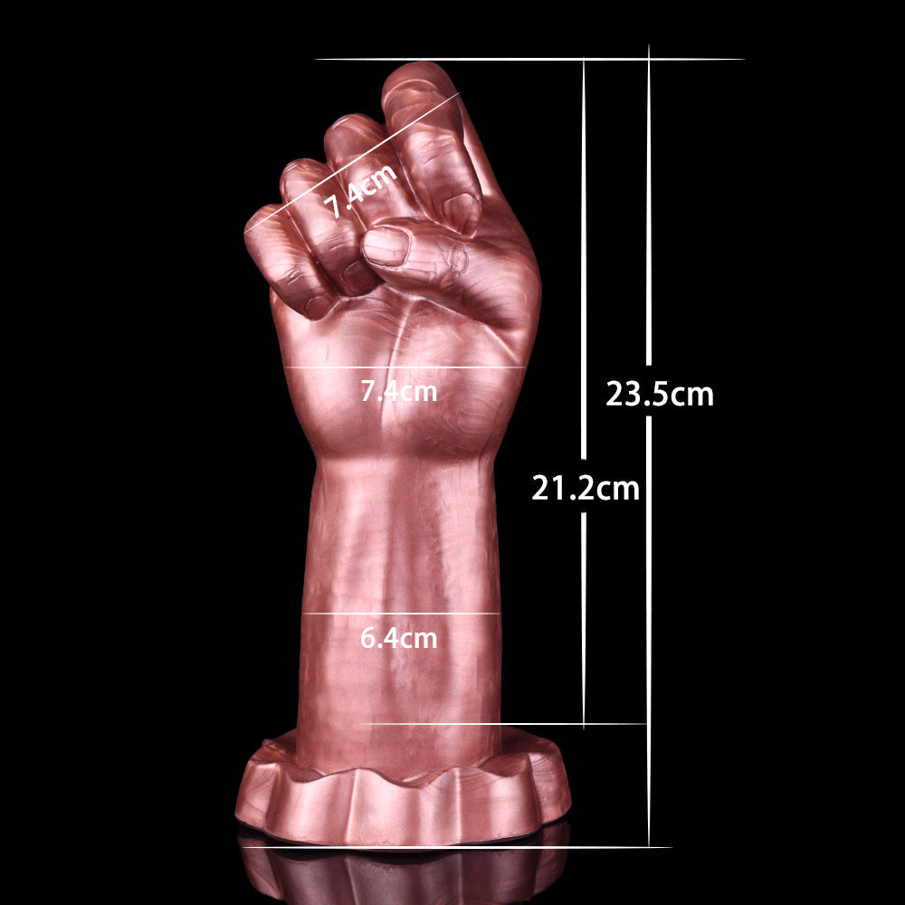 9.25 Inch Silicone Huge Hand Anal Fist Dildo