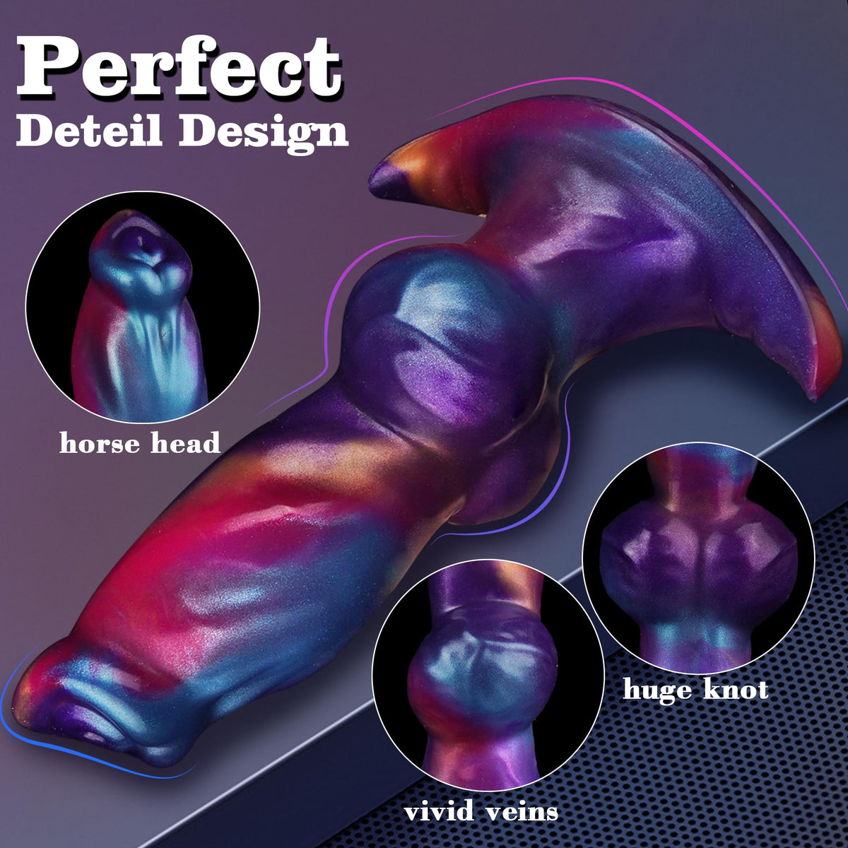 6.7 Inch Fantasy Dog Knot Inflatable Anal Plug