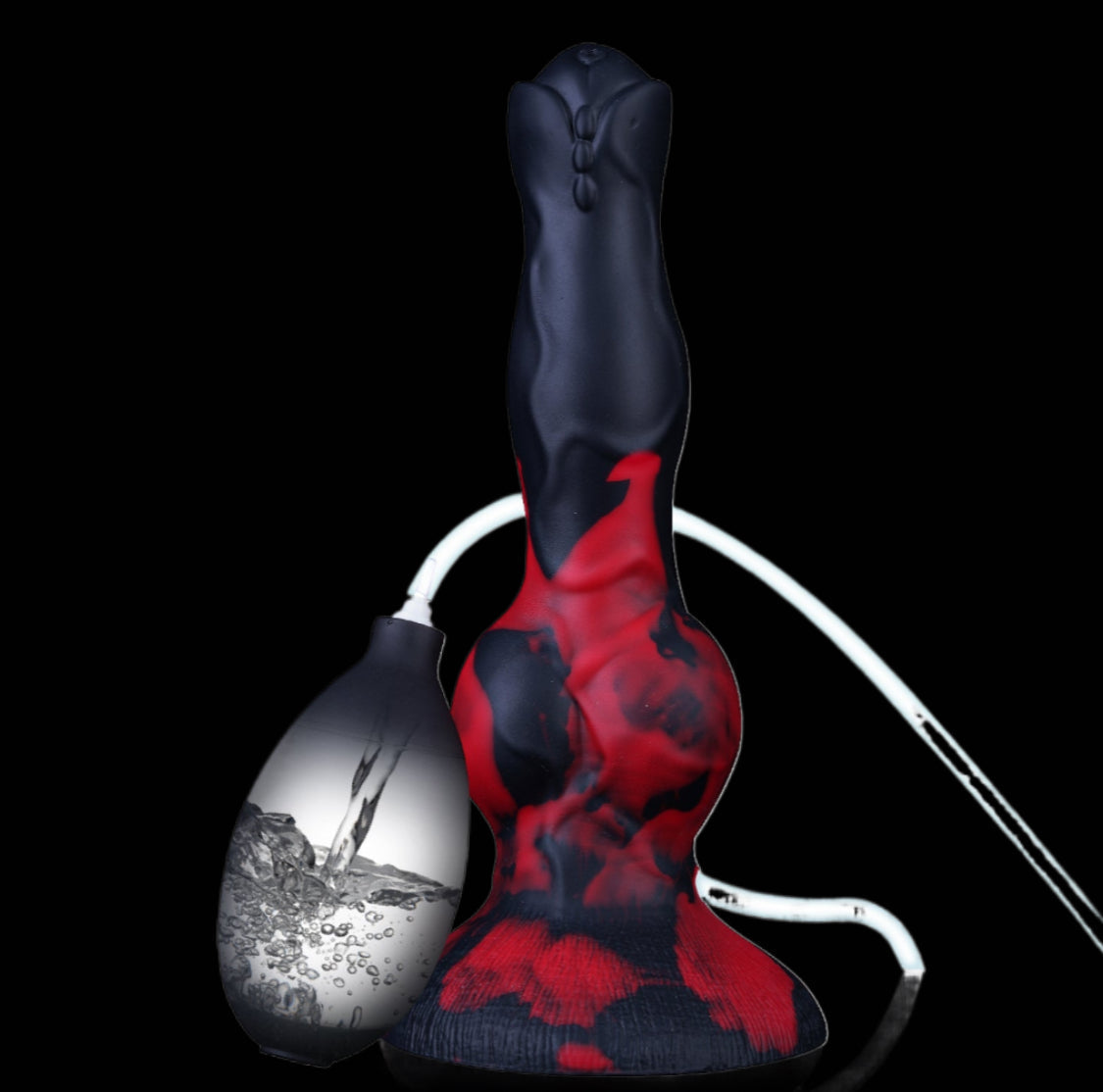 8 Inch Fantasy Knotted Horse Squirting Dildo