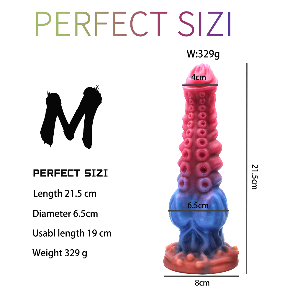 Fantasy Monster Tentacle Dildo with Knotted