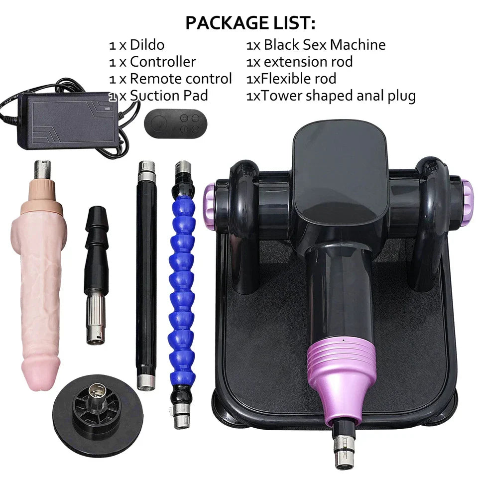 Small Sex Machine Auto Thrusting Realistic Dildo Female