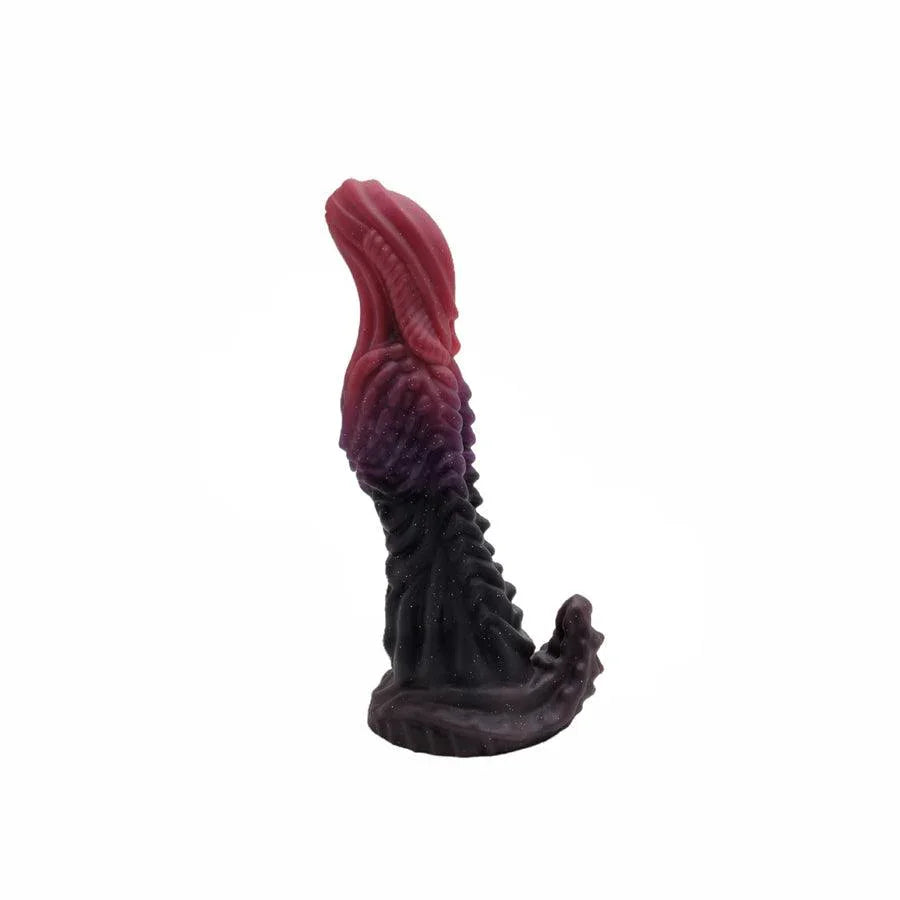 9 Inch Fantasy Alien Monster Textured Dildo